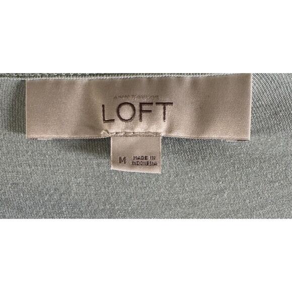 Ann Taylor LOFT Short Sleeves Media T Shirt Pale Green M Minimalists 72-36 - Picture 11 of 15